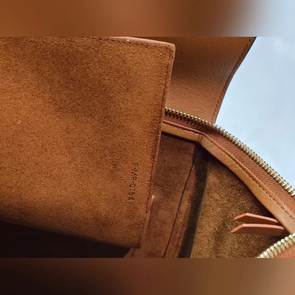 Celine Small Leather Belt Bag Carmel Black Tote Travel Work Suede Shoulder Mini - Picture 17 of 17